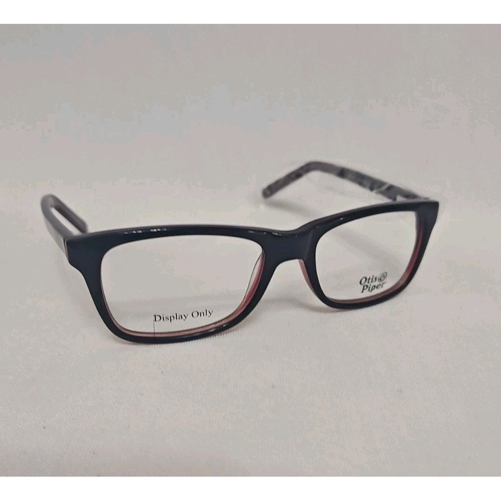 Otis and Piper OP5003 001 Onyx Ruby Frames 50 17 135 Lightweight Black Red New